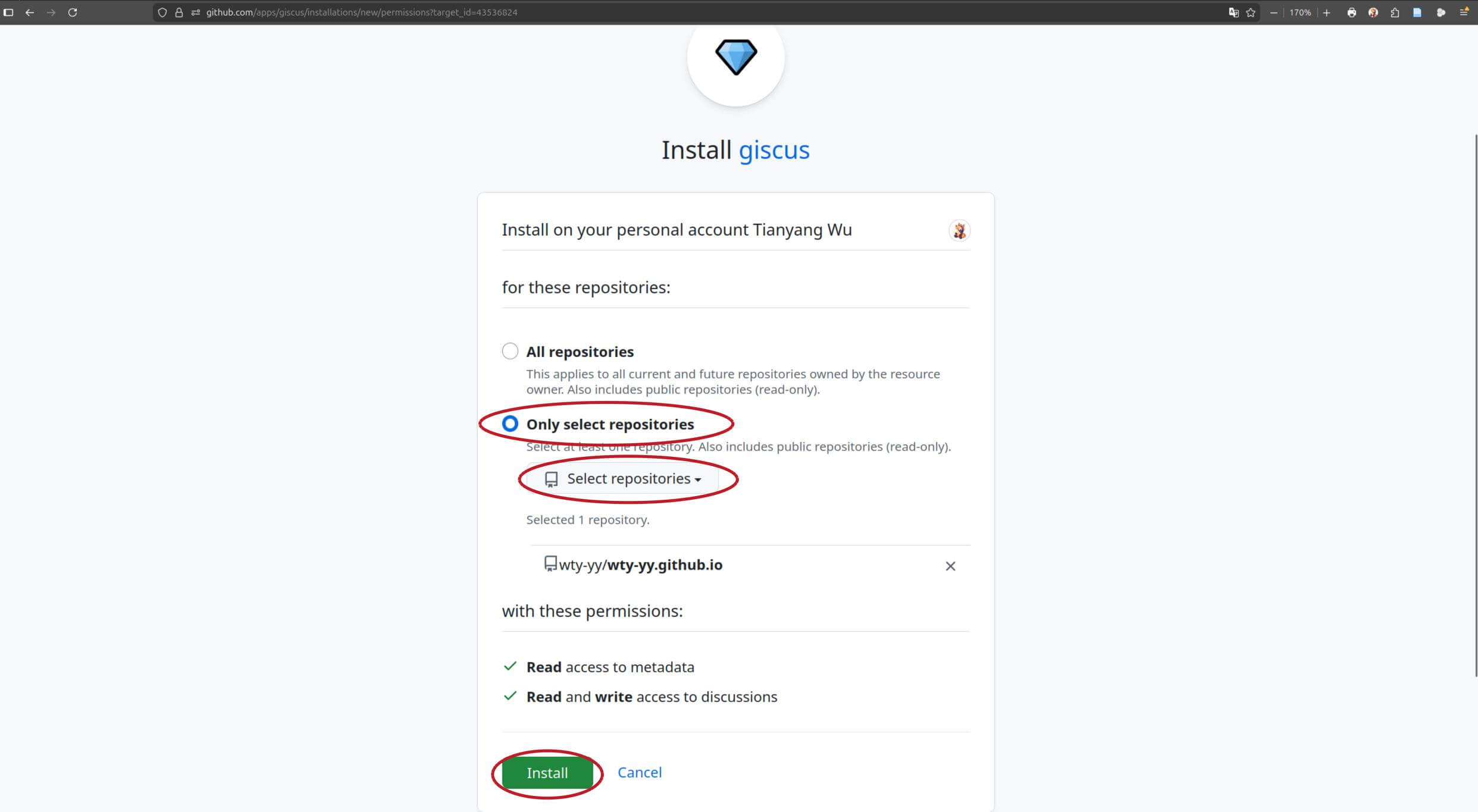 Configure